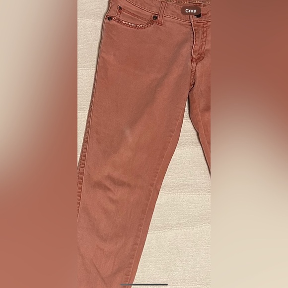 Pink Rock 47 Wrangler Skinny Jeans Women’s 5 Ultra Low Rise 5x31 - Picture 9 of 9